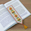 Закладка для книжки Соняшник (сірий льон) Фото № - 2