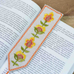 Закладка для книжки Соняшник (сірий льон) Фото № - 4